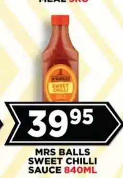 Goal Supermarket Mrs Balls Sweet Chilli Sauce offer