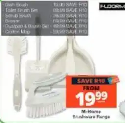Checkers Hyper M-Home Brushware Range offer