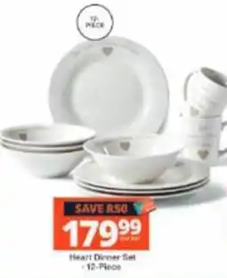 Checkers Hyper Heart Dinner Set offer