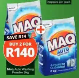 Checkers Hyper Maq Auto Washing Powder offer