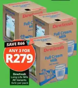 Checkers Hyper Dewfresh Full Cream Milk offer