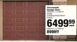 Build It Chromodek Garage Door offer