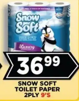 Goal Supermarket Snow Soft Toilet Paper offer