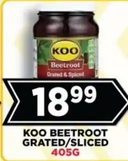 Goal Supermarket KOO BEETROOT GRATED/SLICED offer