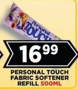 Goal Supermarket Personal Touch Fabric Softener Refill offer