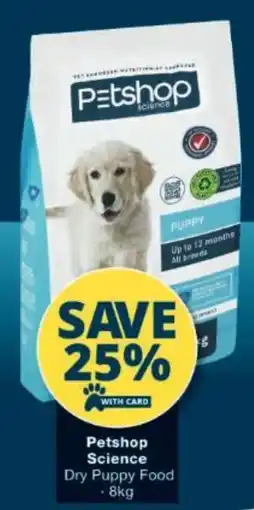 Checkers Petshop Science Dry Puppy Food offer