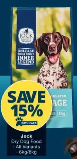 Checkers Jock Dry Dog Food offer