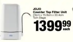 Build It JOJO Counter Top Filter Unit offer
