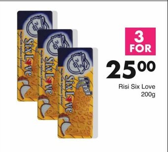 Save Risi Six Love 200g offer