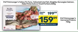 Pick n Pay PnP Fishmonger's Vannamei Prawns 700g offer