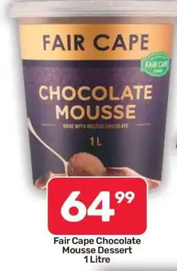Pick n Pay Hypermarket Fair Cape Chocolate Mousse Dessert 1 Litre offer