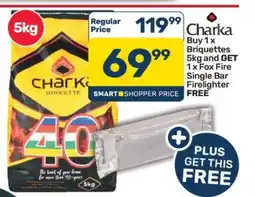 Pick n Pay Hypermarket Charka Briquettes 5kg offer