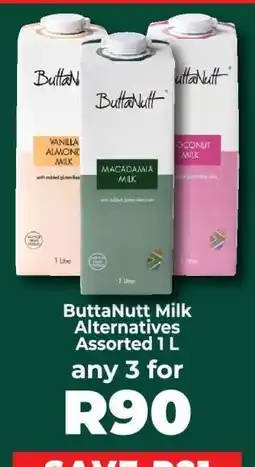 Food Lover's Market ButtaNutt Milk Alternatives Assorted 1 L offer