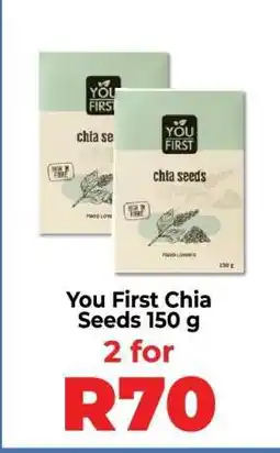 Food Lover's Market You First Chia Seeds 150 g offer