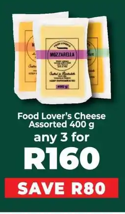 Food Lover's Market Food Lover’s Cheese Assorted 400 g offer