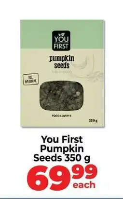 Food Lover's Market You First Pumpkin Seeds 350 g offer