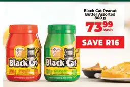Food Lover's Market Black Cat Peanut Butter Assorted 800 g offer