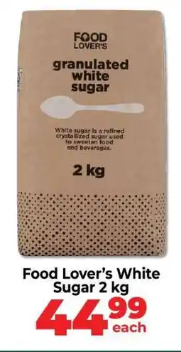 Food Lover's Market Food Lover's White Sugar 2 kg offer