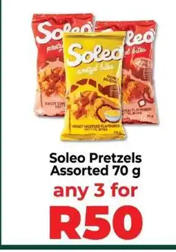 Food Lover's Market Soleo Pretzels Assorted 70 g offer