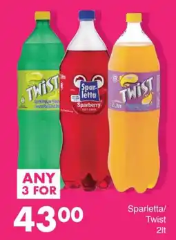 Save Sparletta/Twist offer