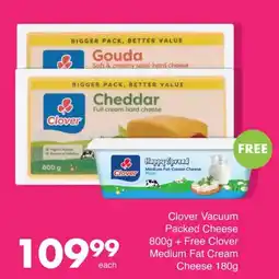 Save Clover Vacuum Packed Cheese offer