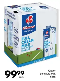 Save Clover Long Life Milk offer