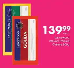 Save Lancewood Vacuum Packed Cheese offer