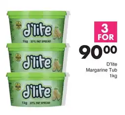 Save D'lite Margarine Tub offer