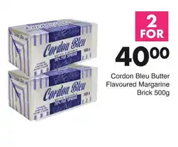 Save Cordon Bleu Butter Flavoured Margarine Brick offer