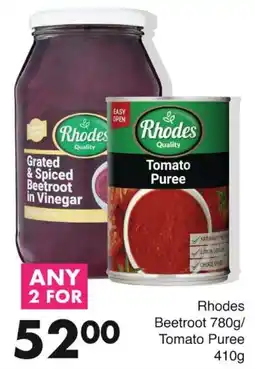 Save Rhodes Grated & Spiced Beetroot in Vinegar offer
