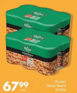 Save Rhodes Baked Beans offer
