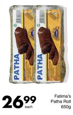 Save Fatima's Patha Roll offer