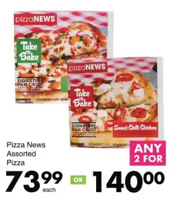 Save Pizza News Assorted Pizza offer