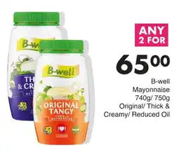 Save B-well Mayonnaise offer