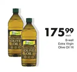 Save B-well Extra Virgin Olive Oil offer