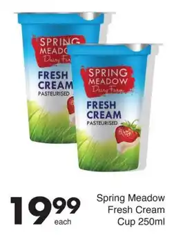 Save Spring Meadow Fresh Cream Cup offer