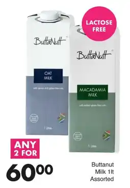 Save Buttanut Milk 1Lt Assorted offer