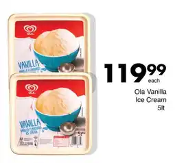 Save Ola Vanilla Ice Cream offer