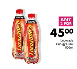 Save Lucozade Energy Drink offer