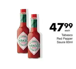 Save Tabasco Red Pepper Sauce offer