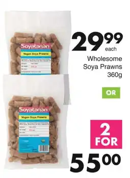 Save Wholesome Soya Prawns offer