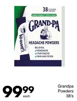 Save Grandpa Powders offer