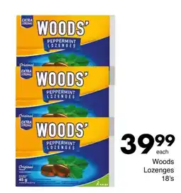 Save Woods' Peppermint Lozenges offer
