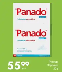 Save Panado Capsules offer