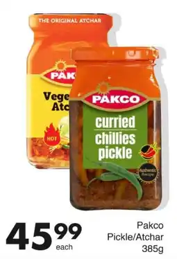 Save Pakco Pickle/Atchar offer