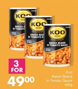 Save Koo Baked Beans In Tomato Sauce offer