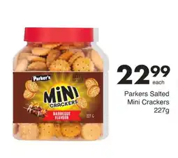 Save Parker's Mini Crackers offer