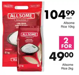 Save Allsome Rice offer