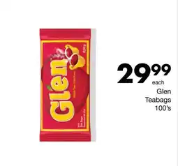Save Glen Teabags offer