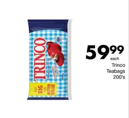 Save Trinco Teabags offer